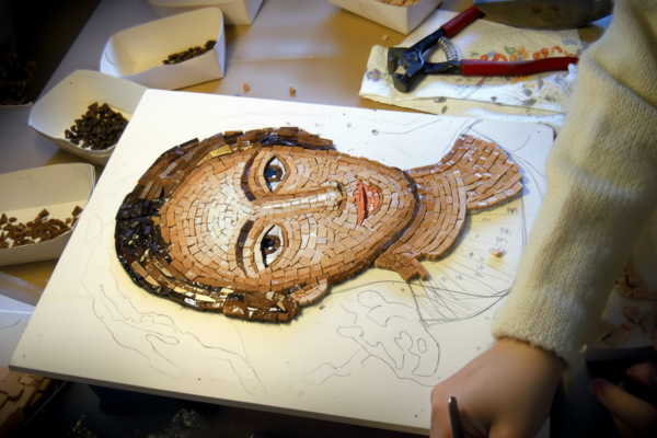 Craft Your Own Mosaic Workshop in Venice